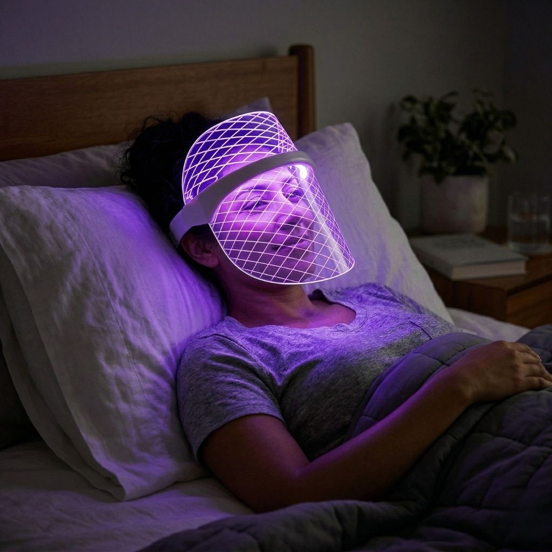 Màscara Facial Terapia de Luz LED 7 colores Glow Activ