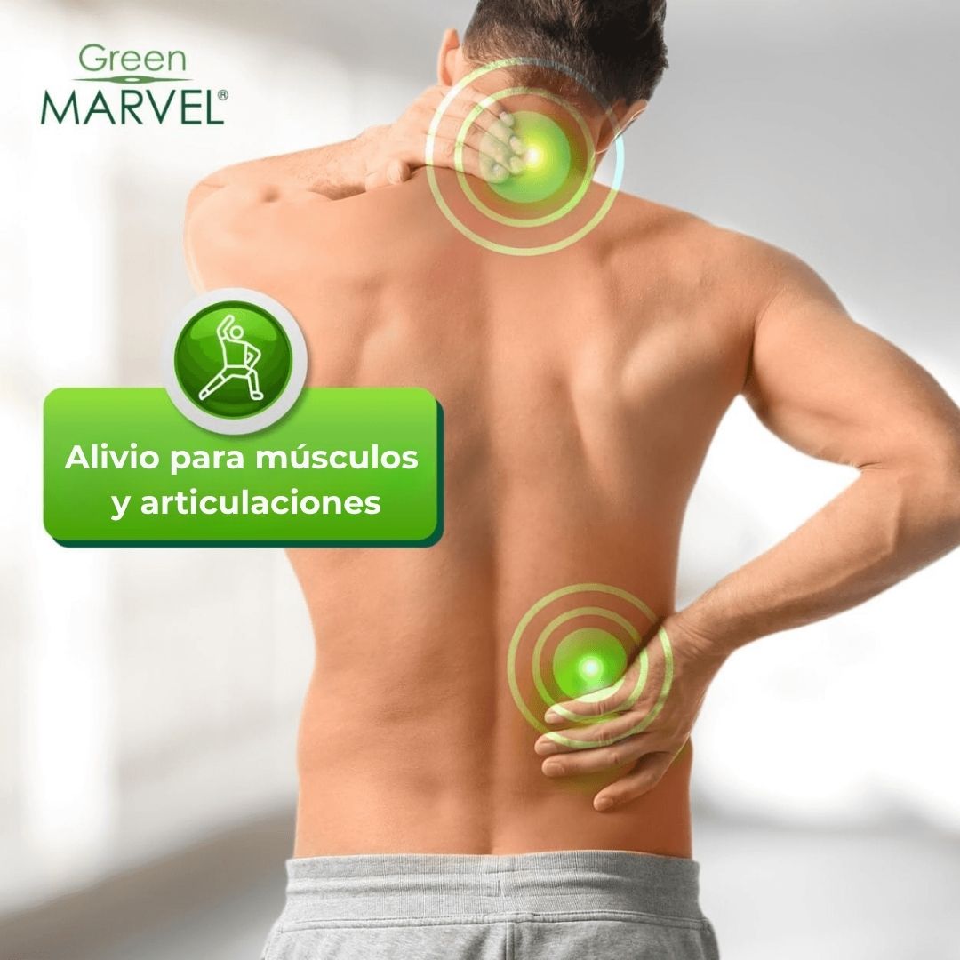 Green Marvel Bálsamo corporal Alivia dolor muscular